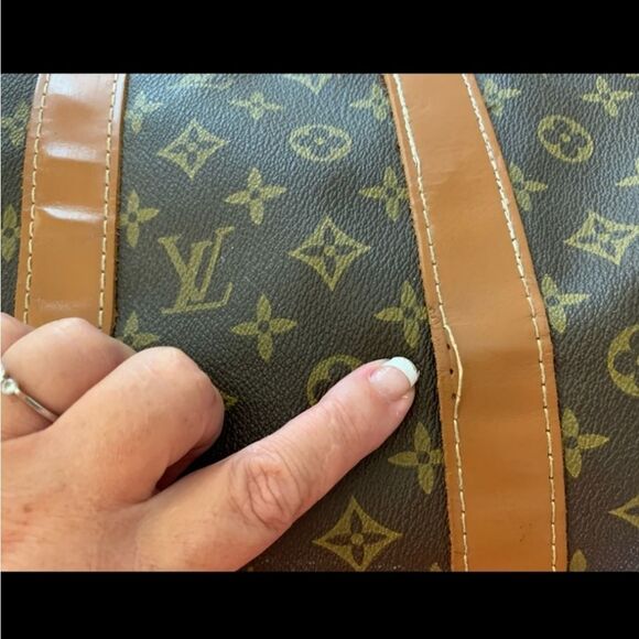 🐢 Louis Vuitton Ultra Rare French Co USA Keepall - Picture 7 of 16